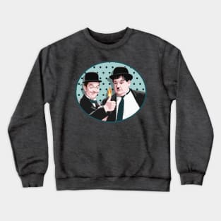 Laurel & Hardy - Give Me a Light (V1) Crewneck Sweatshirt